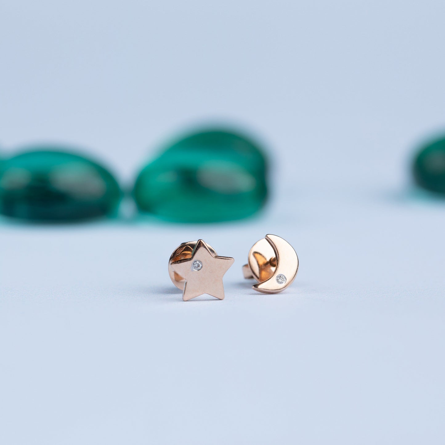 Star and Moon Earrings