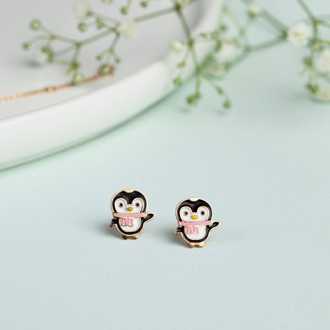 Penguin Earrings
