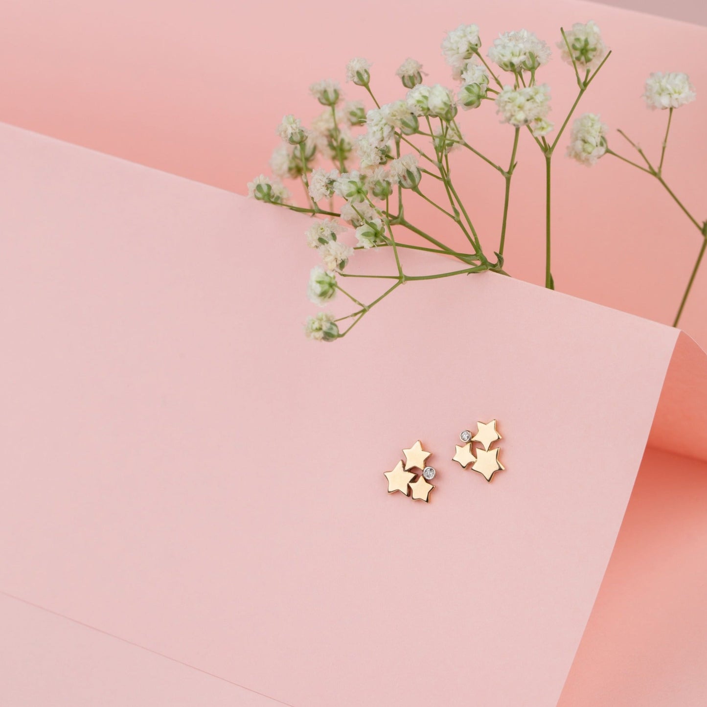 Three Stars Earrings