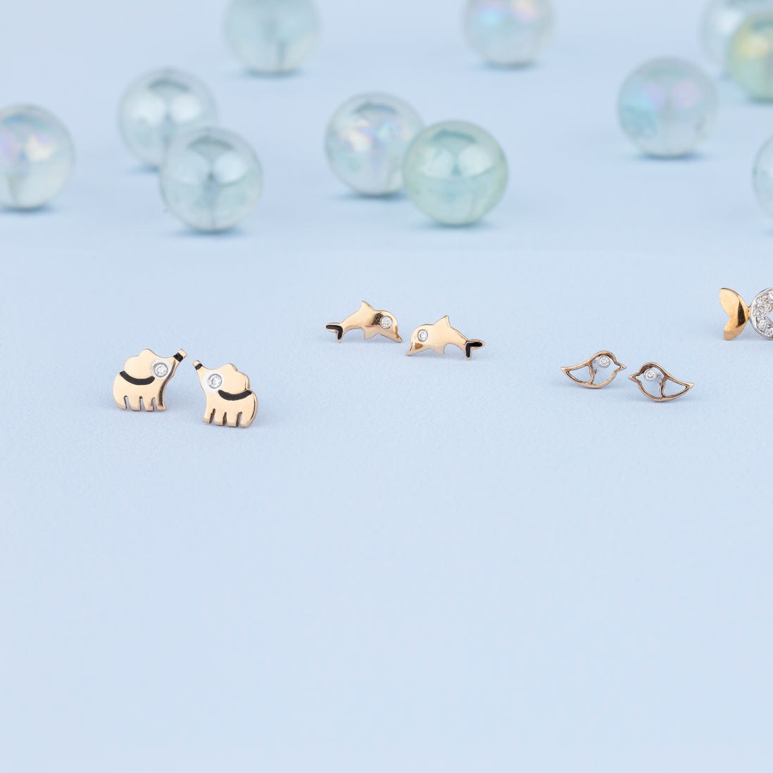 Elmo Elephant Earrings