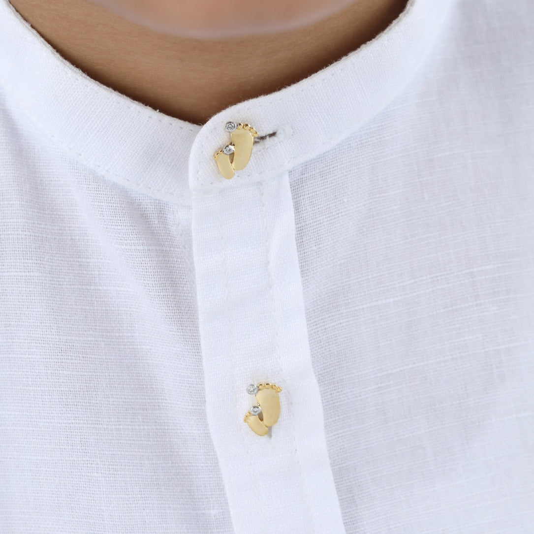 Two Feet Kurta Button