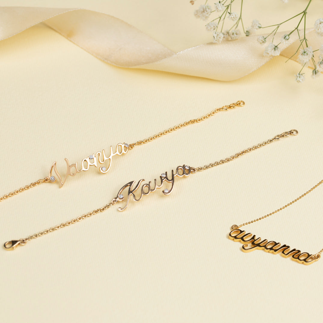 Cursive Name Bracelet