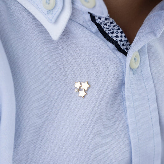 Three Stars Brooch